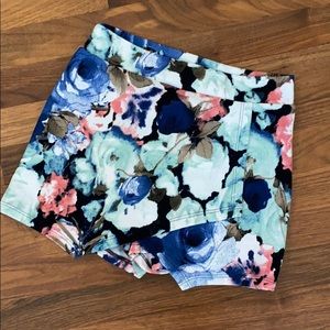 Girls Floral Skort